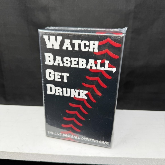 Falling Whale Games Other - Watch‎ Baseball, Get Drunk - The Live Baseball Drinking Game *NEW & SEALED*